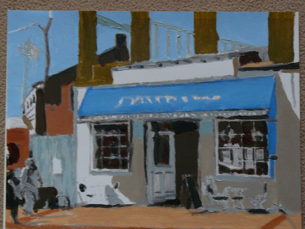 Yanny's, oil on canvas