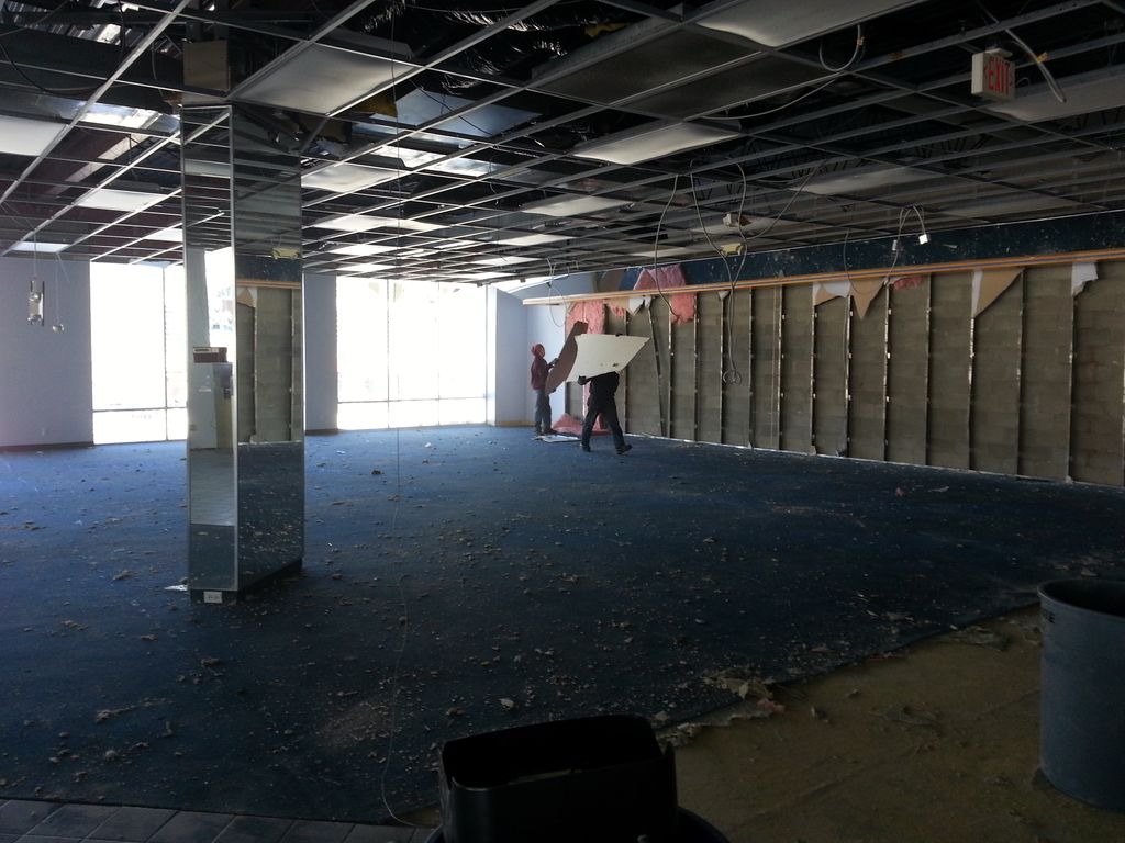 Commercial Interior Demolition Before