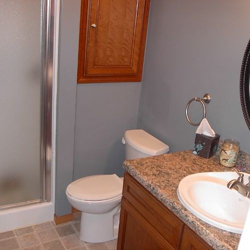 Picture #3 of completed bath remodel for customers