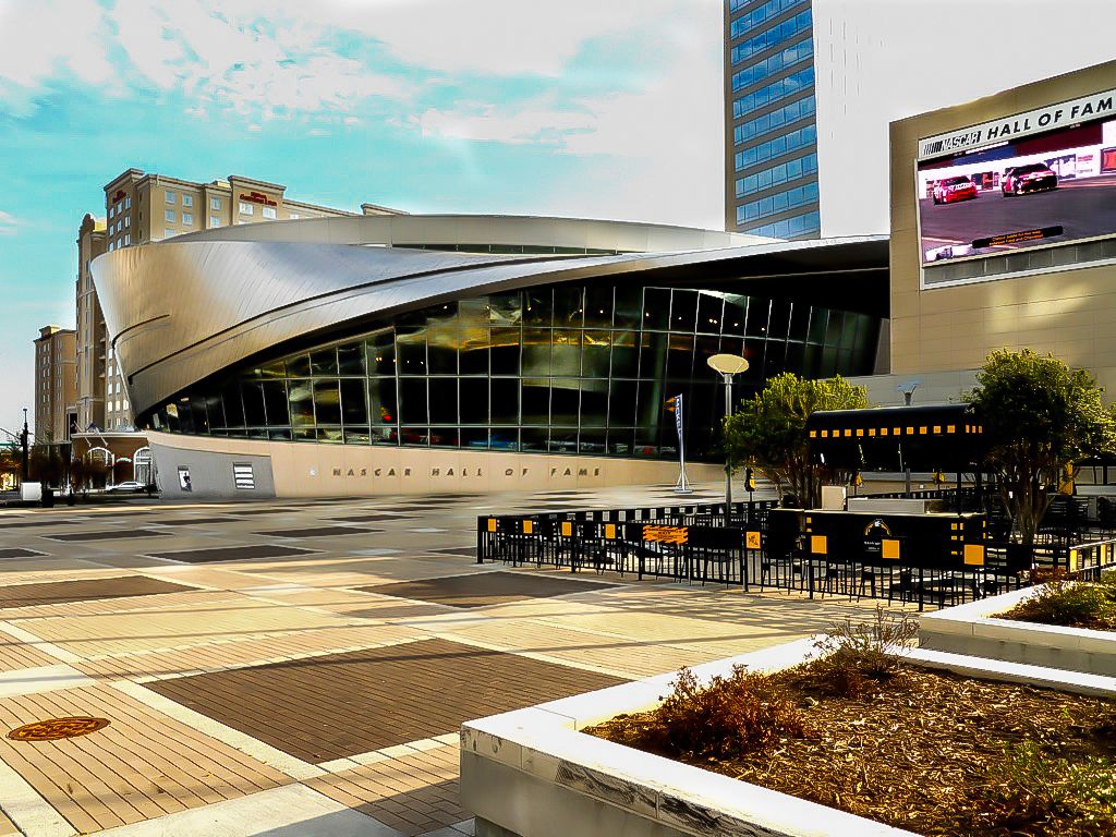 Commercial real estate. NASCAR Hall of Fame, Charl