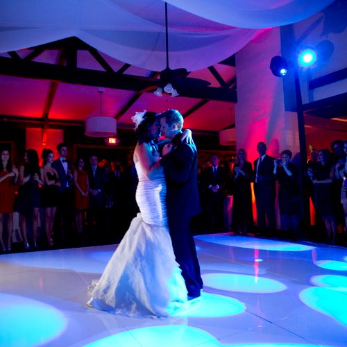 This could be your first dance in a sea of light.