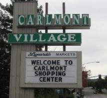 Carlmont Shopping Center on the corner of Ralston 