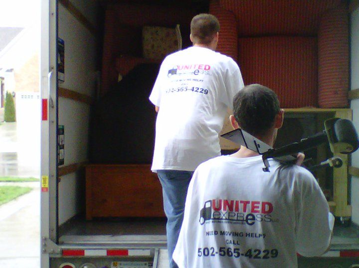 our movers on a big moving job!!