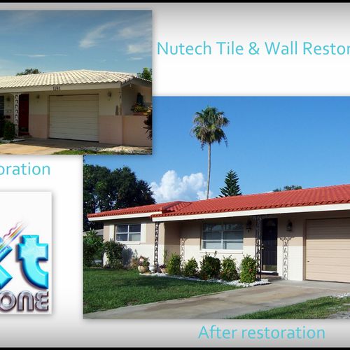Roof and wall restoration with Nutech NXT Coolzone
