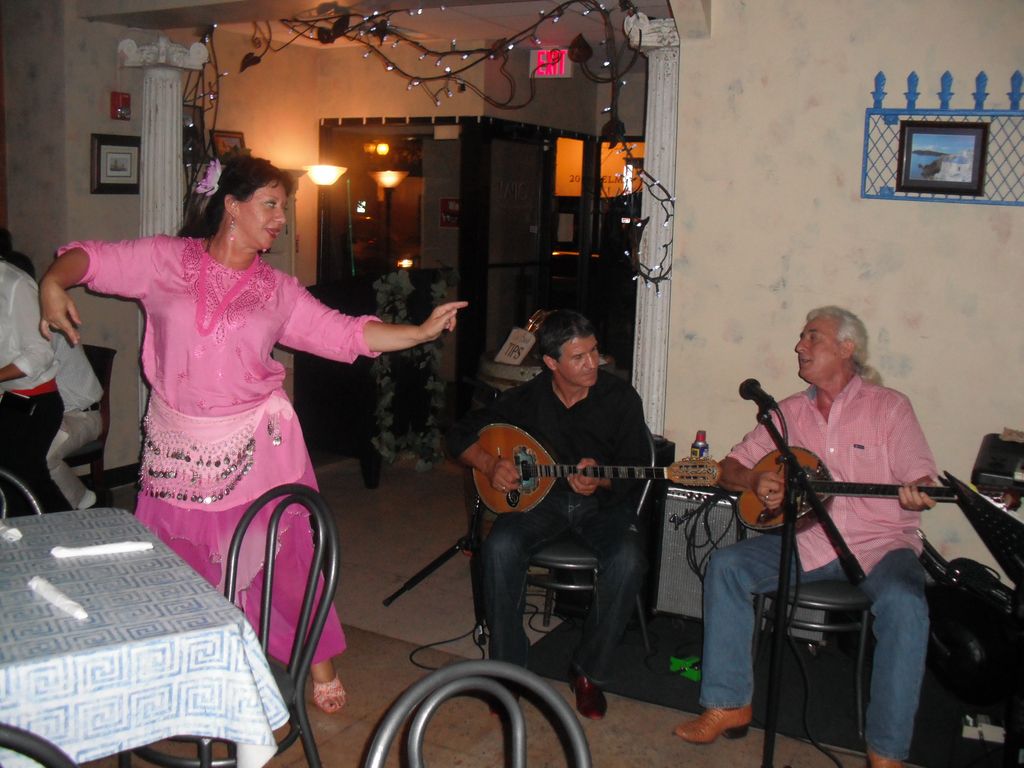 A "Greek Night" at Greensboro, NC, February 2011