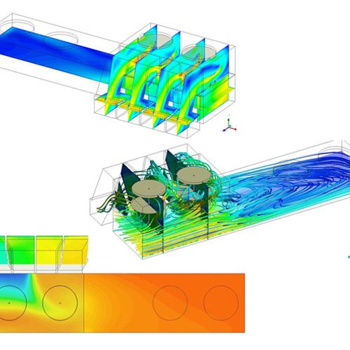 CFD Simulation of Popet Valve Duct Services