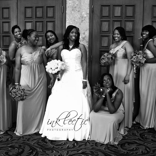 Wedding Party | Bride + Her Ladies