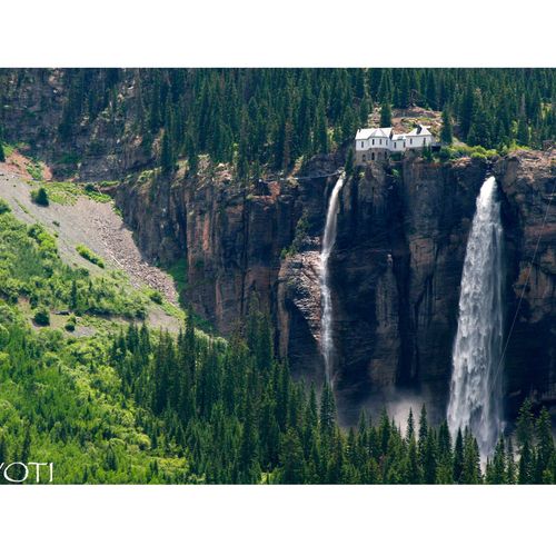 2nd tallest waterfall in the US is at the end of t