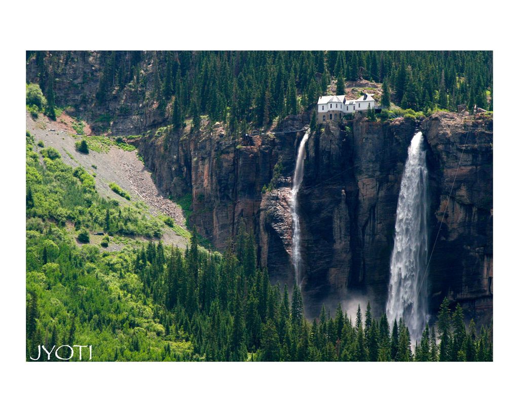 2nd tallest waterfall in the US is at the end of t