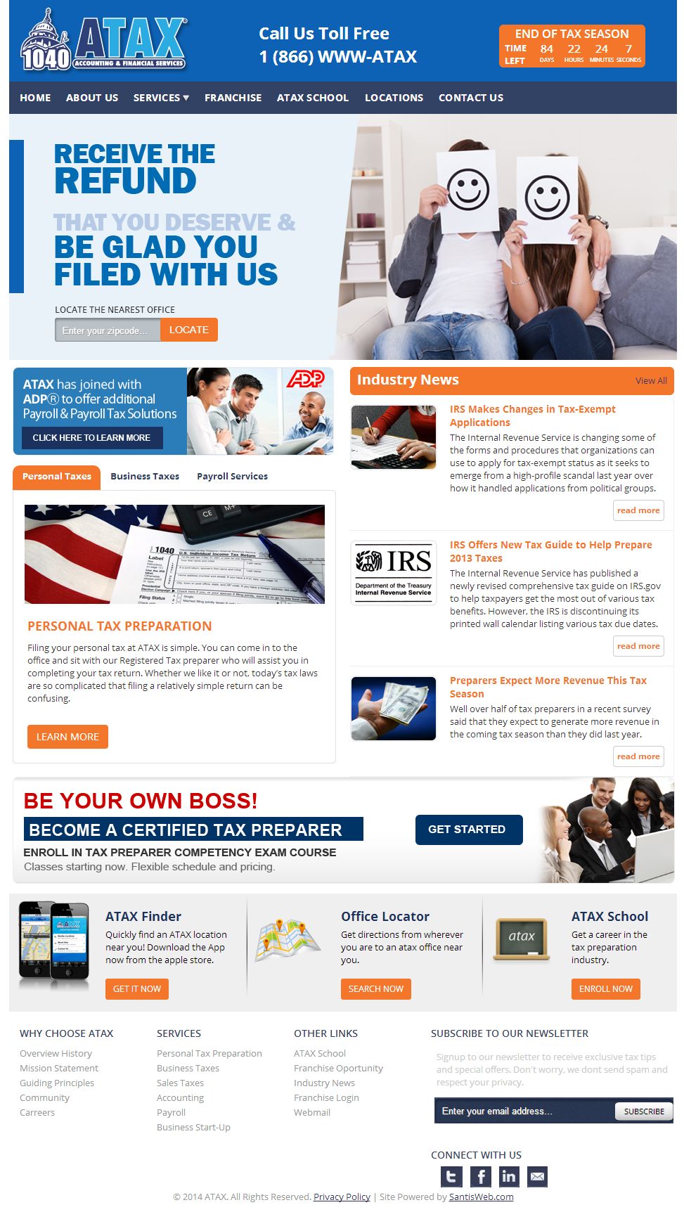 Corporate Website