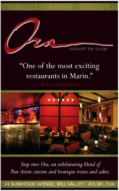 Ora Restaurant magazine ad
