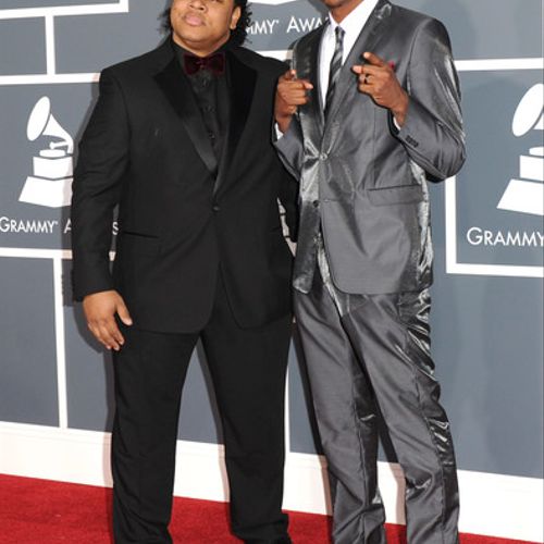 Tedashii and Lecrae at the Grammy's.
Lecrae was no