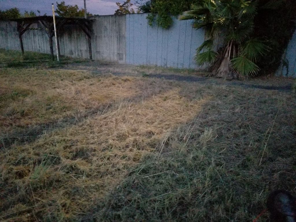 After: acre mowing