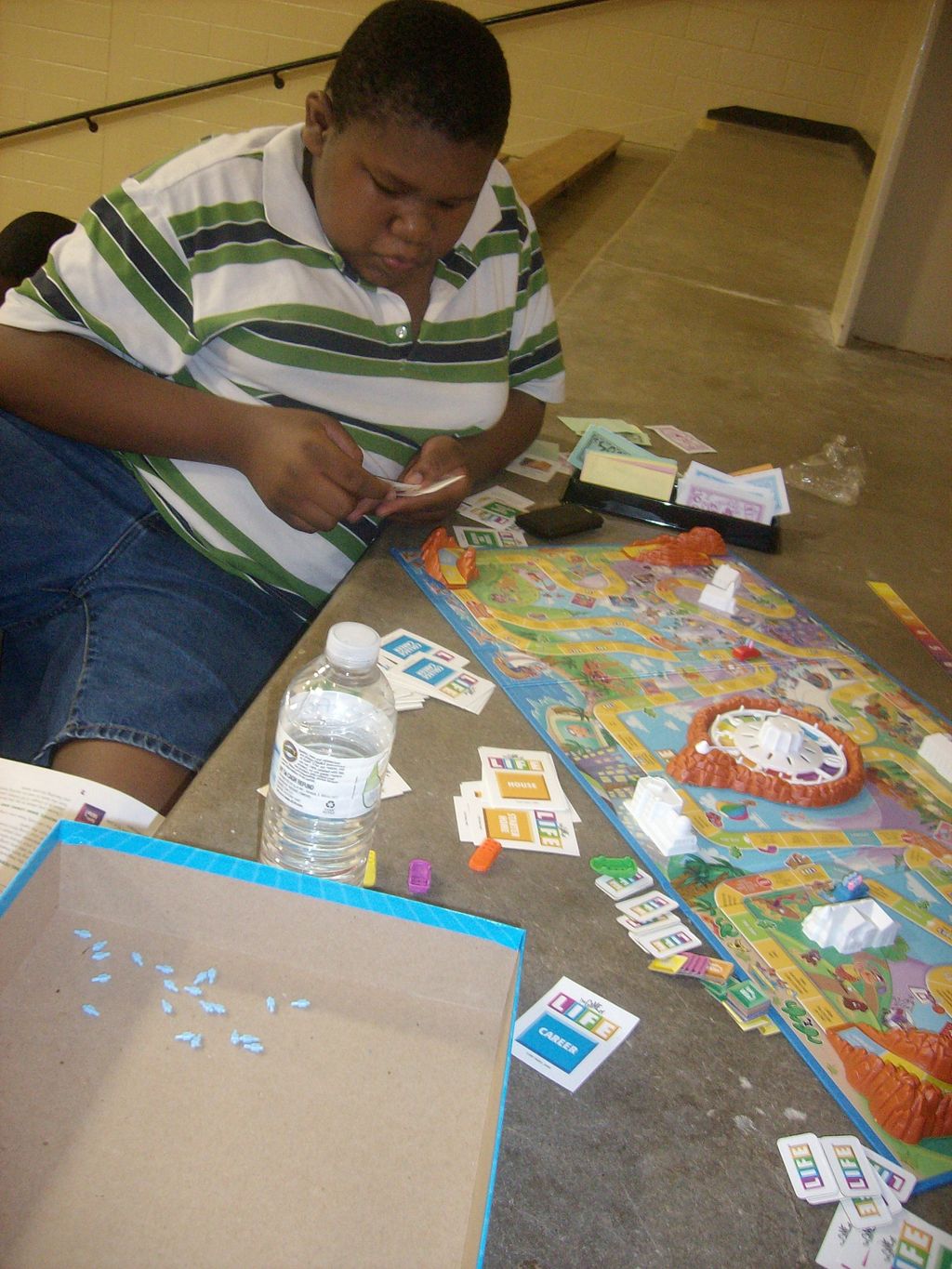 Board games at J.P. B2MH Friday Night Open Gym at 