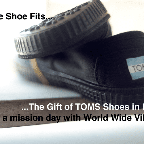 The opening of a video about distributing TOMS Sho