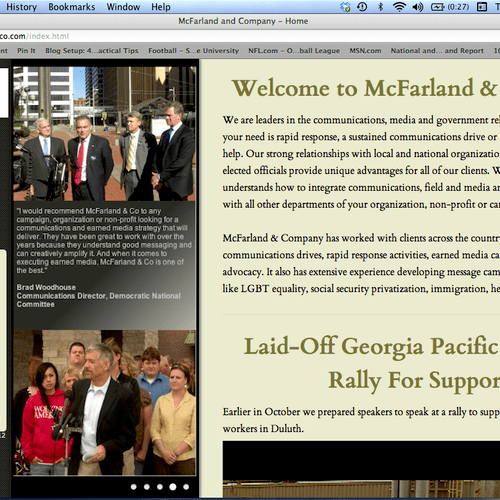McFarland & Company Consulting Website