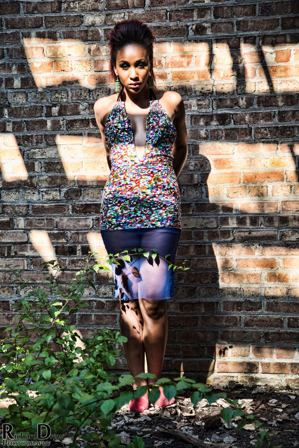 Abandoned factory model shoot...