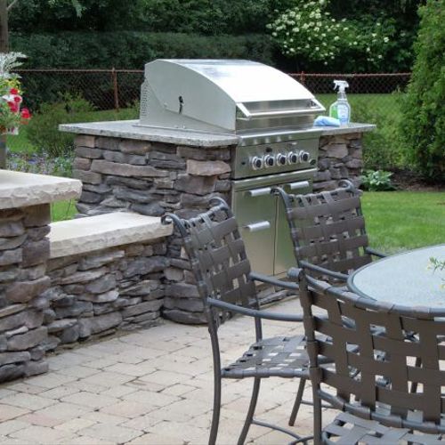 Outdoor kitchen by Level Group, LLC.