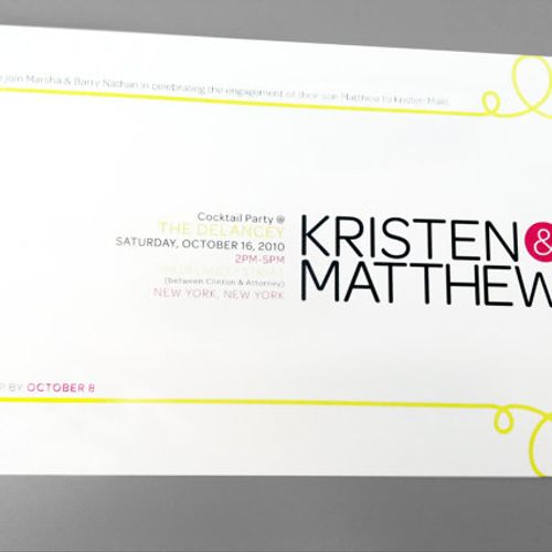 Fun engagement party invitations. We can design AN