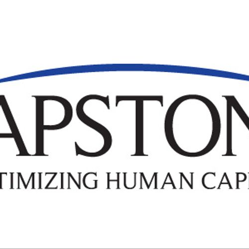 Logo design for Capstone, a recruiting firm locate