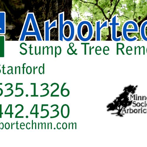 Business Card & Logo Design for 
Tree Service Comp