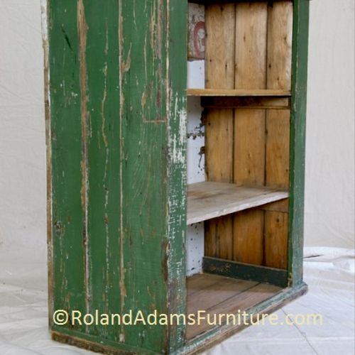 Barn door bookcase. Made from reclaimed barn door 