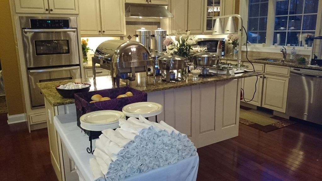 Intimate Wedding Buffet