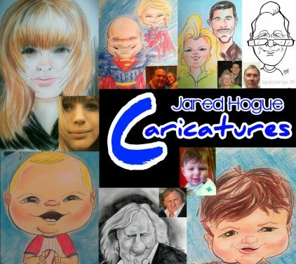 Jared Hogue Caricatures and Children's Literatu...