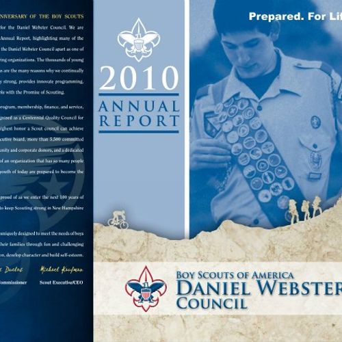 Boy Scouts of America, Annual Report Design