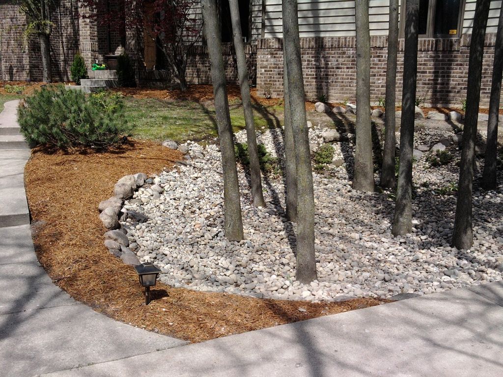 Finished walkway