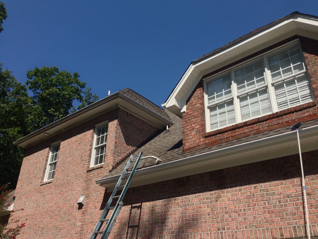 Left side before cleaning, right side after cleani