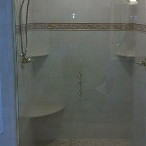 Shower Renovation.