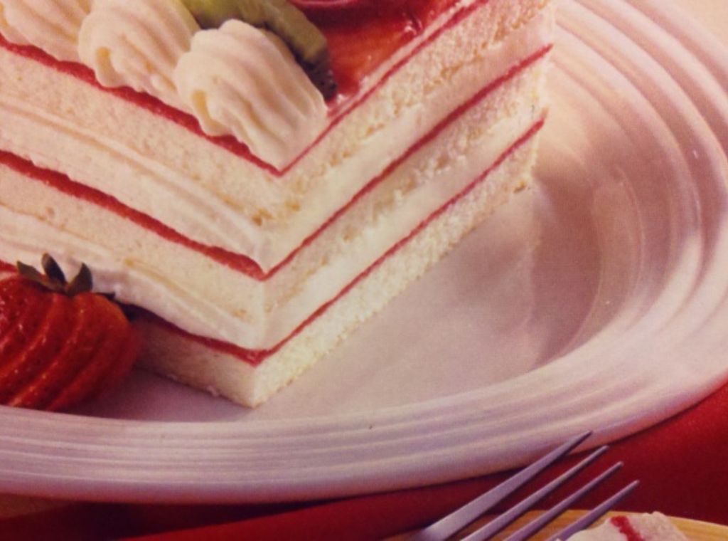 Strawberry Cheesecake Torte. This is also availabl