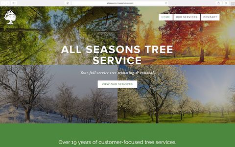 Small business website.