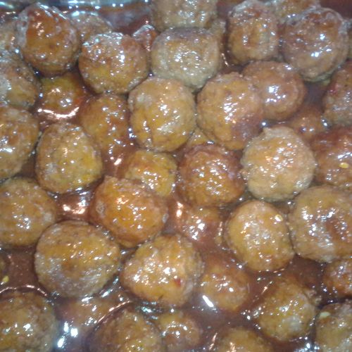 Creole Barbecue Cocktail Meatballs
