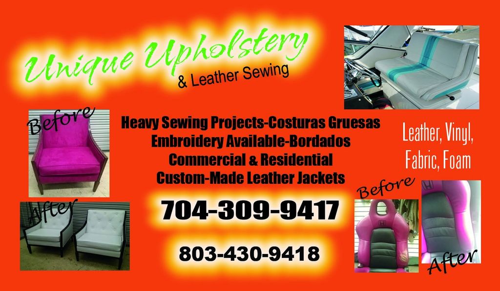 Unique Upholstery and Leather sewing LLC