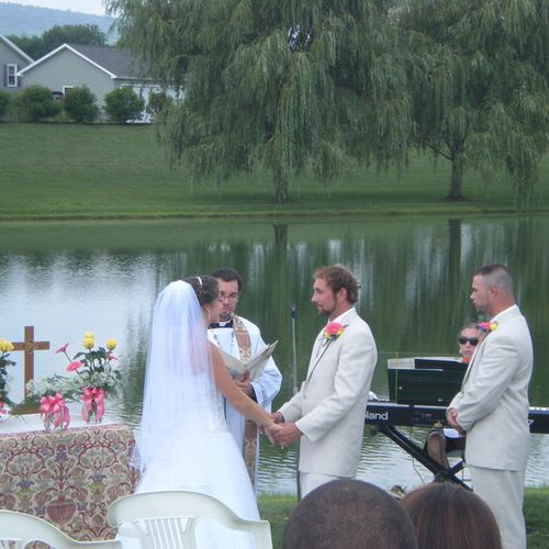 Outdoor Wedding-Lake