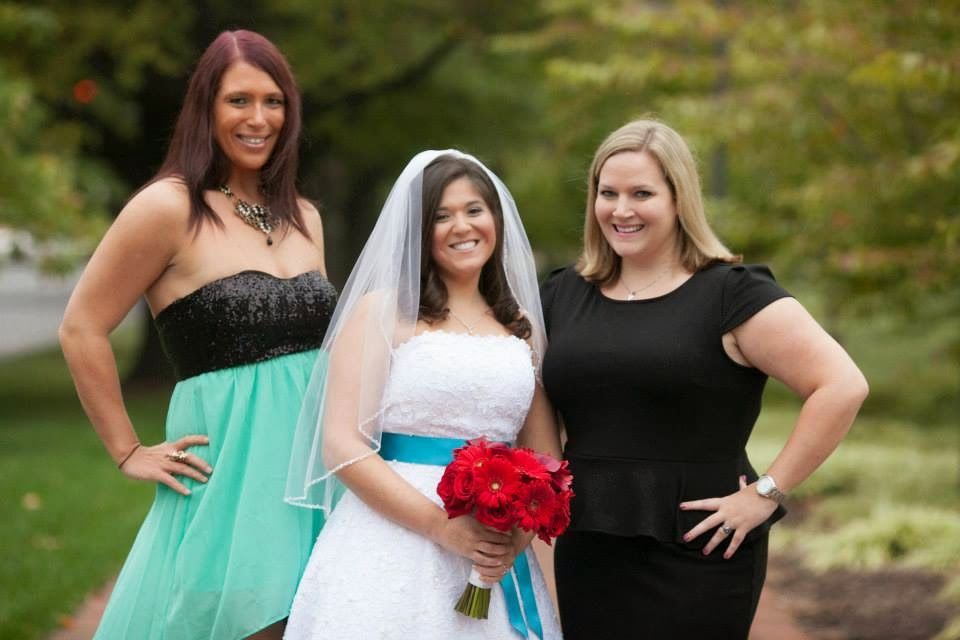 Team P&P's and their happy bride!