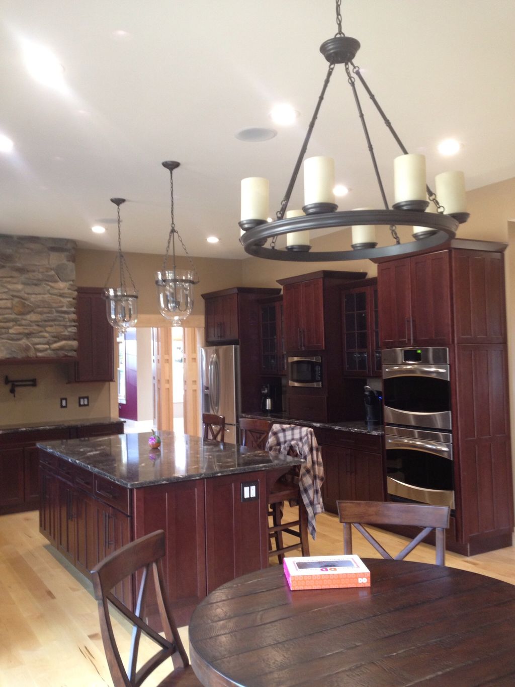 New home kitchen install in Marcellus completed in