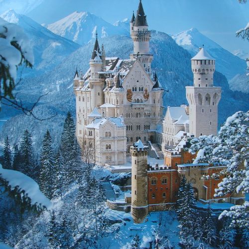 Visit fairytale castles.