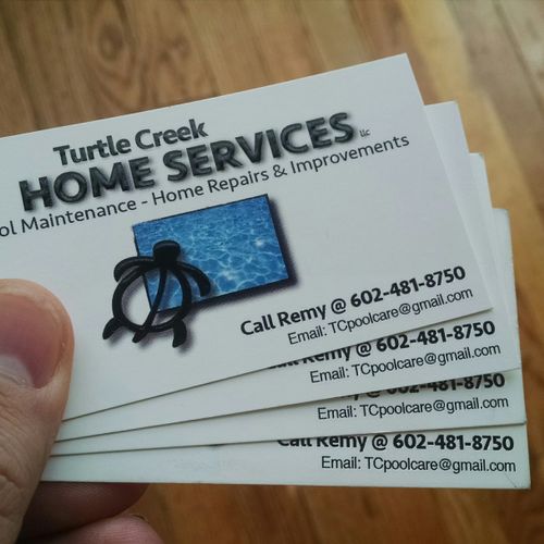 pro-looking business cards! designed by yours trul
