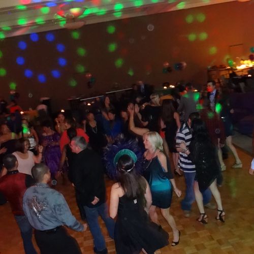 Fun, party, feel good music at my events.