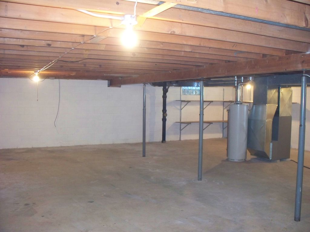 Cleaned Out Basement: After