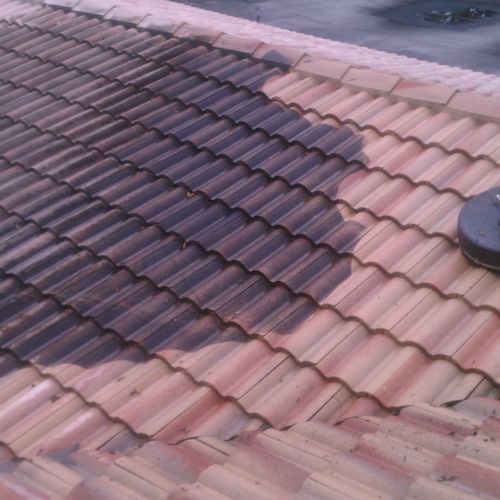 barrel tile roof