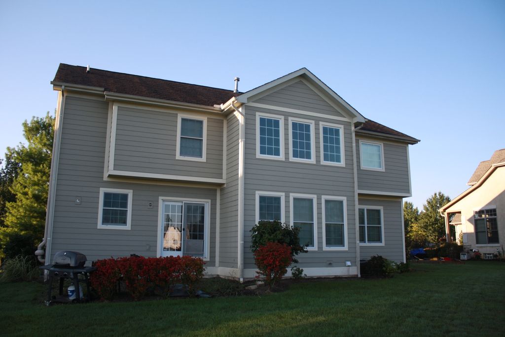 Replaced stucco with James Hardie Siding and Trim.