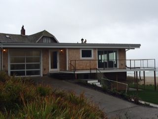 Modern beach house