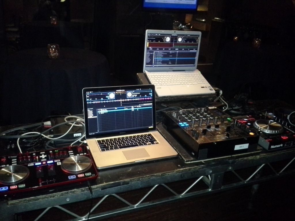 This was taken before a private show at the Avalon