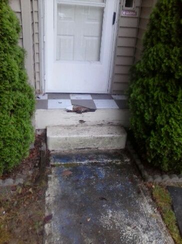 Porch facelift...BEFORE