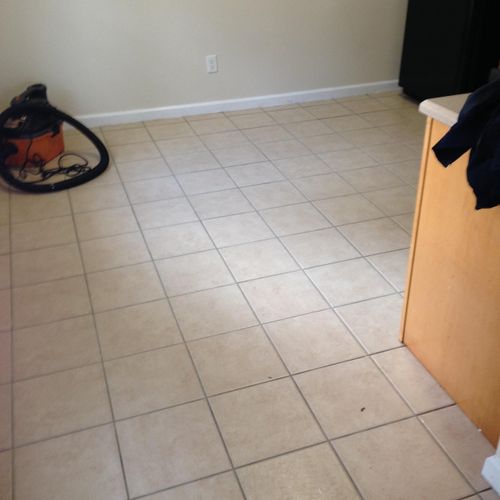 Tile and grout cleaning is no problem.