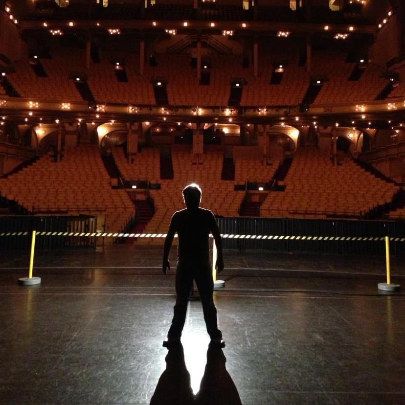 At the Auditorium Theatre in Chicago